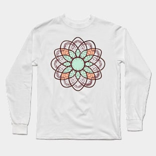 mandala Clamber Paint Long Sleeve T-Shirt